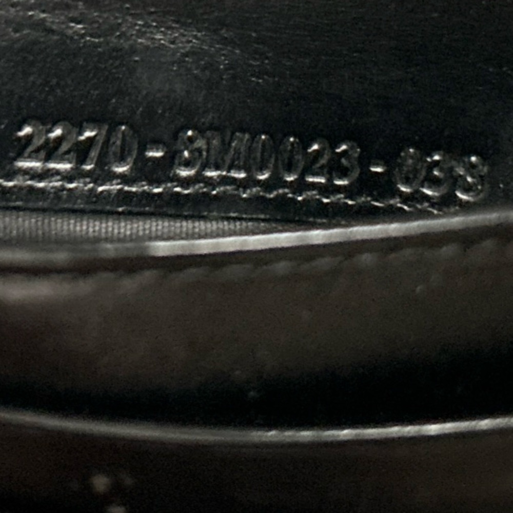 FENDI Y2K Black Zucchino Forever Continental Flap Compact Wallet Purse - Picture 12 of 16